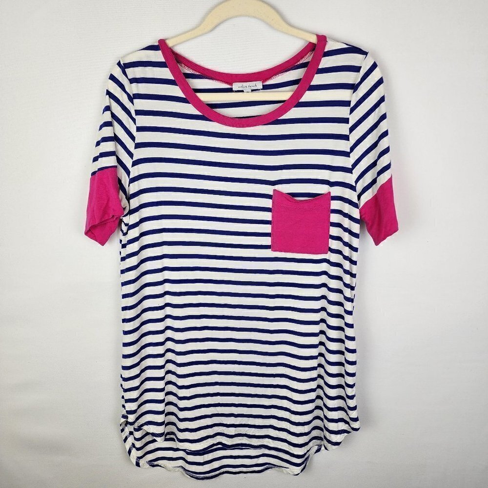 White Birch Striped Tunic M‎
